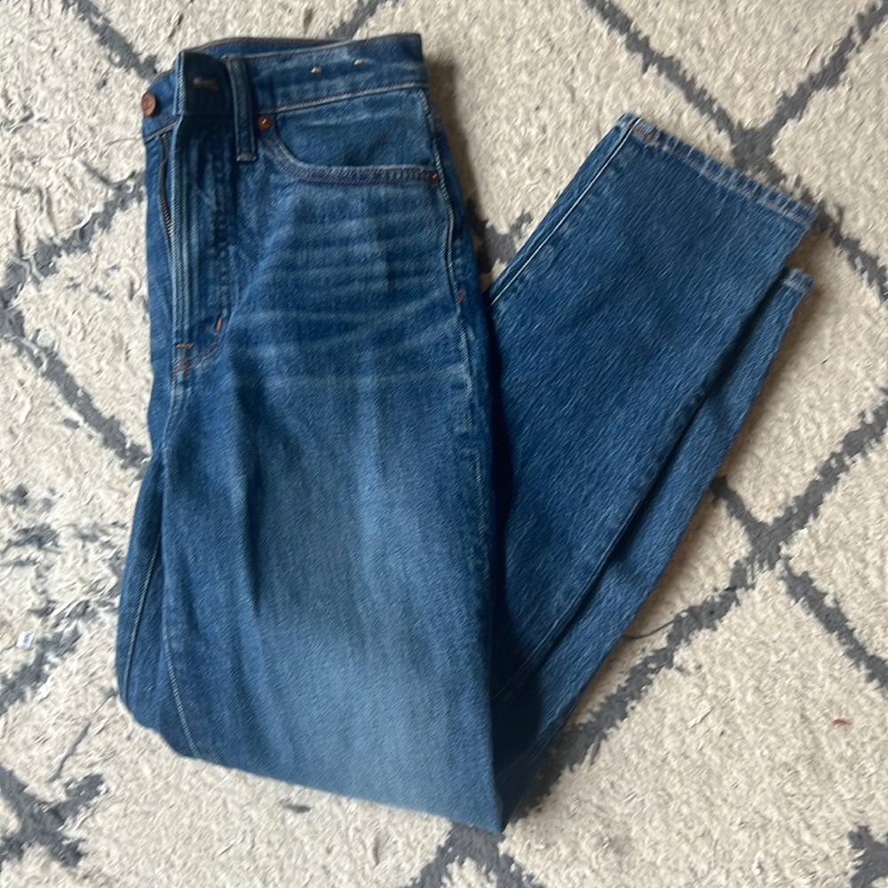 Madewell perfect vintage straight leg jean